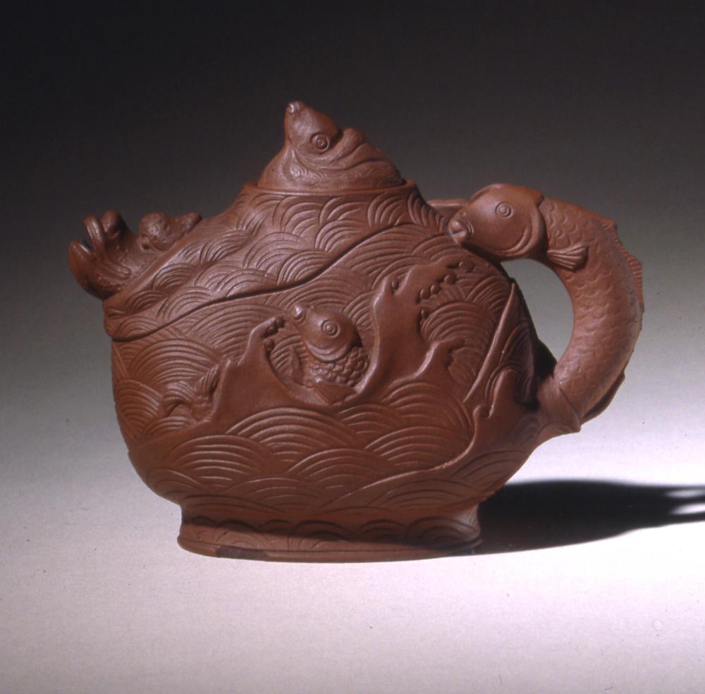 图片[1]-teapot; lid BM-Franks.925-China Archive